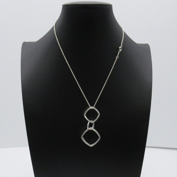 Tiffany & Co. Frank Gehry Triple Torque Sterling Silver Necklace - Picture 2 of 4